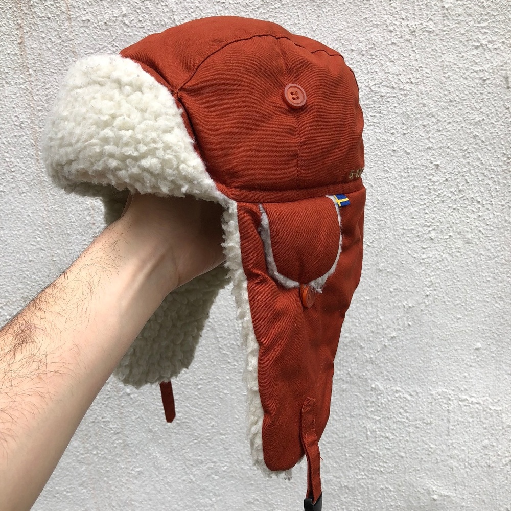 Fjallraven Orange G-1000 Heater Hat